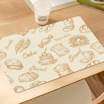 Advanced leather-sensing small placemat waterproof, stain-proof, oil-proof, anti-scalding, anti-scratch table pad heat insulation pad home hotel dining plate pad Advanced leather-sensing small placemat waterproof, stain-proof, oil-proof, anti-scalding, anti-scratch table pad heat insulation pad home hotel dining plate pad