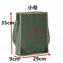 Multifunctional bag shoulder crossbody bag electrician hardware repair plumber bag thickened waist bag canvas large tool bag