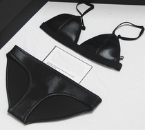 Australias new triangle print size chest thin hot spring sexy split womens bikini swimsuit swimsuit