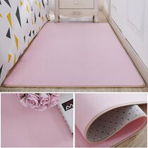 Korean corridor bed end folding bedside wooden floor decoration indoor carpet mat bedroom winter room does not fade