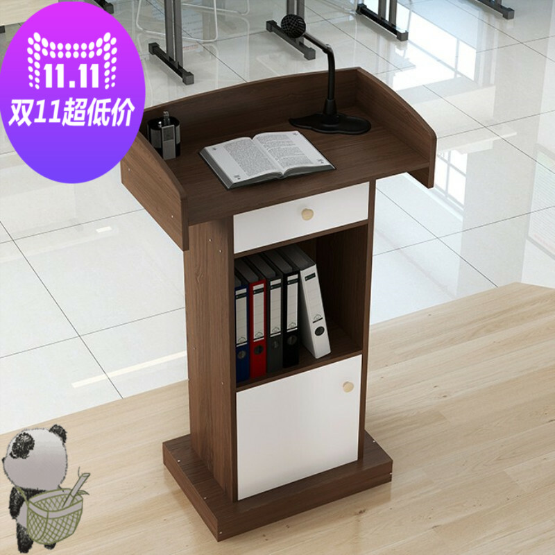 Conference room podium podium podium table hotel reception desk welcome ticket booth cinema with small