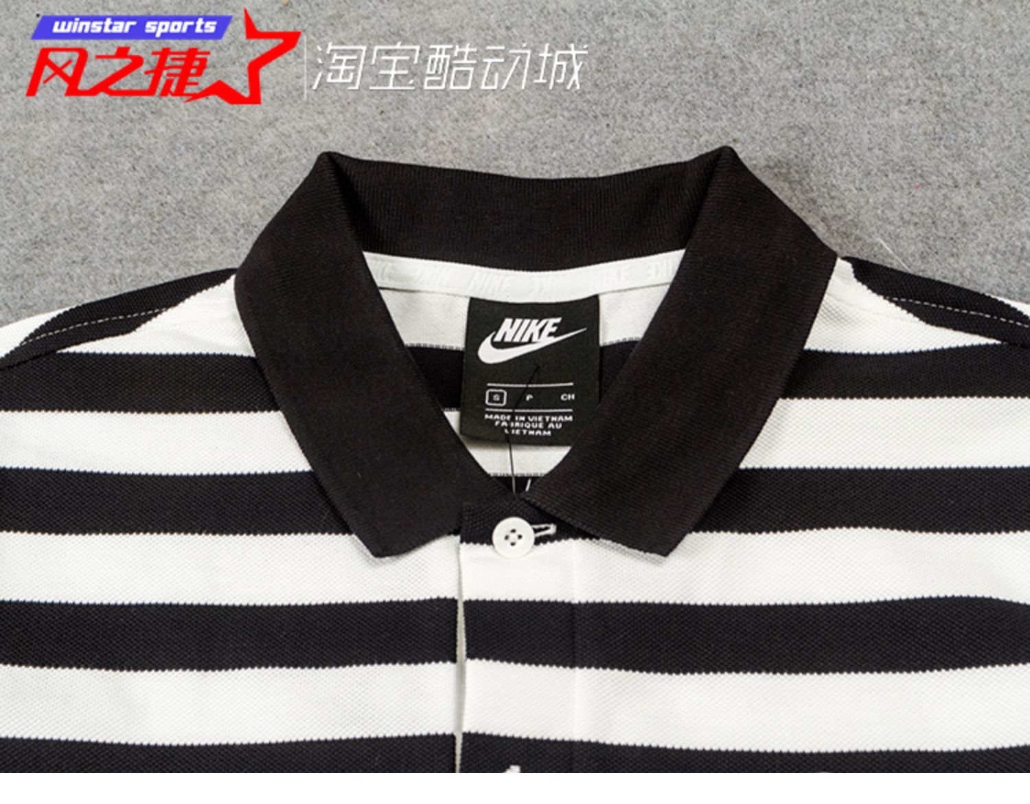 Áo thể thao nam Nike / Nike thể thao sọc thường xuyên áo sơ mi POLO áo sơ mi ngắn tay BQ9075-598148-010 - Áo phông thể thao áo thun 3 lỗ nam tập gym