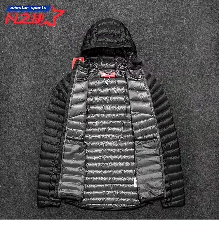 Áo khoác thể thao và áo khoác thể thao thoải mái cho nam / Nike 822861-423 / 010 943373-010 áo lông vũ nam