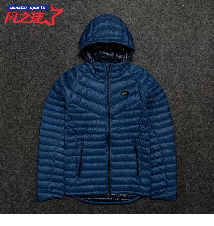 Áo khoác thể thao và áo khoác thể thao thoải mái cho nam / Nike 822861-423 / 010 943373-010 áo lông vũ nam