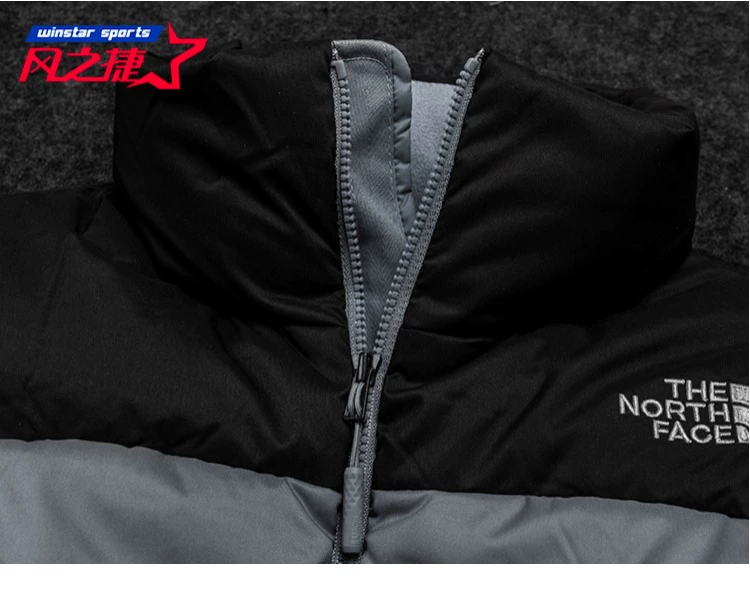 The North Face North 1996nuptse nam và nữ khâu áo khoác thể thao ngoài trời ấm áp - Thể thao xuống áo khoác —