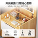 Dressing Table, Small Flip-Top Storage Cabinet, Bedroom Small Apartment, Stool Integrated Chest of Drawers, Bedside Dressing Table