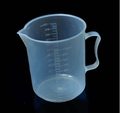 Thickened plastic measuring cup with scale Measuring cylinder Transparent scale cup 1000ml2000ml5000ml