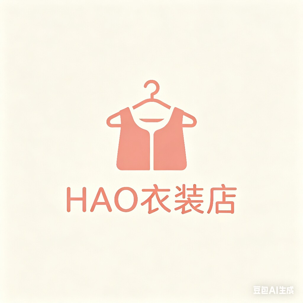 HAO衣装店的LOGO