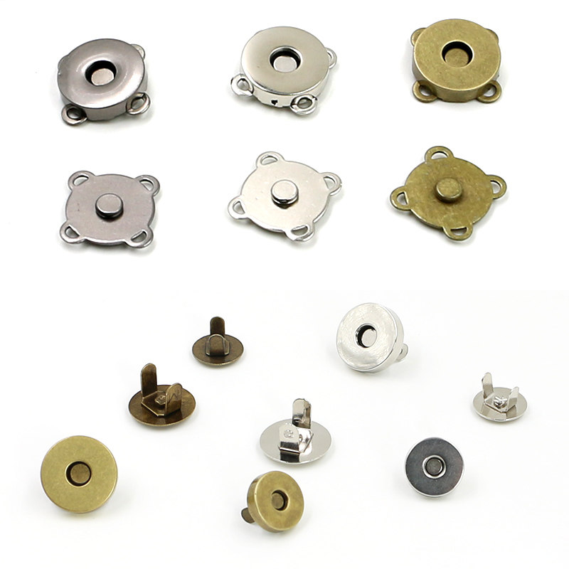 Magnet Metal Snap Metal Snap bag wallet concealed Magnetic Submother Button Clothing Button BIG COAT PRESS THE INVISIBLE BUTTON of the Invisible Button