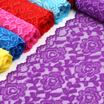Widened lace fabric dress skirt skirt lace accessories decorative handmade mesh fabric colored lace hem