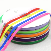 Coloured thread with coloured ribbon handmade butterfly knot decoration with gift box packing silk with webbing workcard strap accessories