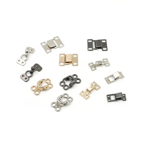 Metal feng ji kou white shirt ling gou invisible hidden button buckling and ku gou adhesive hook fastener anti-emptied button xiao kou zi