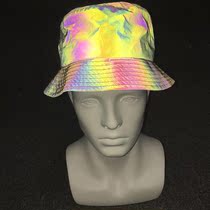 Seven color refective fisherman hat lovers hat reflective fisherman hat