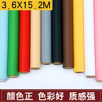 Widening photography background paper 3 6x15 2m studio special studio portrait shooting Taobao model solid color background
