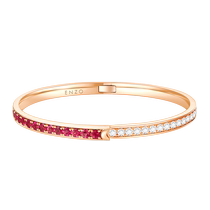 Chow Tai Fook ENZO Jungle Series 18K gold tourmaline diamond bracelet for women EZV8919