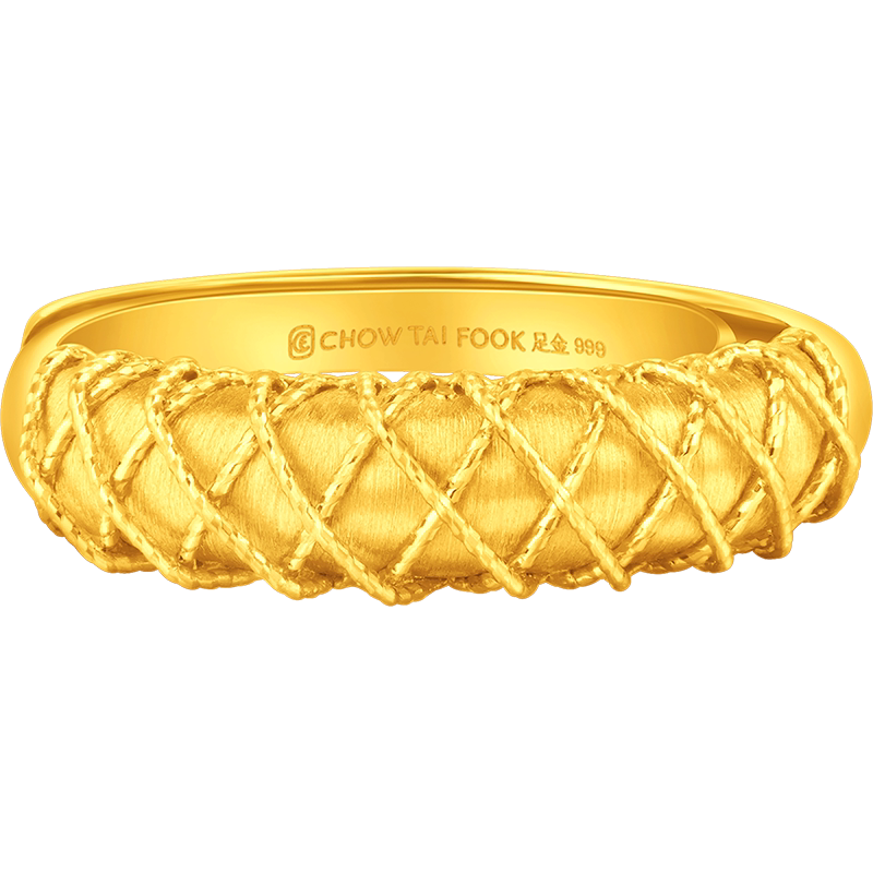 chow tai fook ring 24k gold Latest Authentic Product Praise