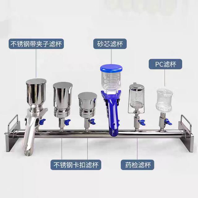 Shanghai Yetuo Yt-Yj-1 Glass Multi-Unit Membrane Filter Yt-Jz-1 Stainless Steel Microbial Limit Tester