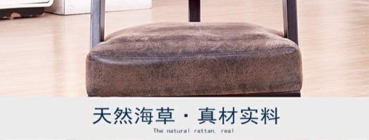 Giải trí nội thất mây rong biển Ban công ghế mây bàn cà phê ba bộ mây thực sự mây rắn gỗ bàn ghế kết hợp T - Bàn ghế ngoài trời / sân ghế thư giãn ban công