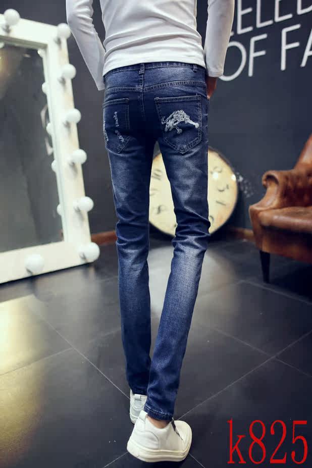Jeans pour adolescent pieds Slim pour été - Ref 1462827 Image 5