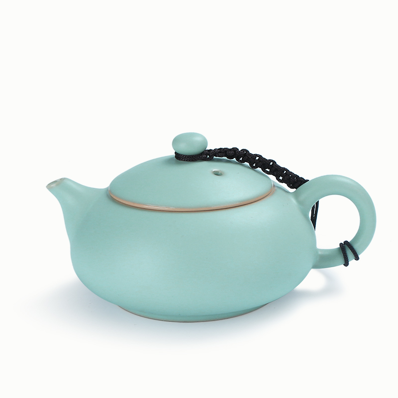 Open the slice your up porcelain teapot xi shi single pot of ceramic kung fu tea set modern home office teapot teacup