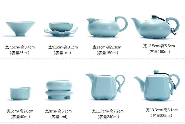 Open the slice your up porcelain teapot xi shi single pot of ceramic kung fu tea set modern home office teapot teacup