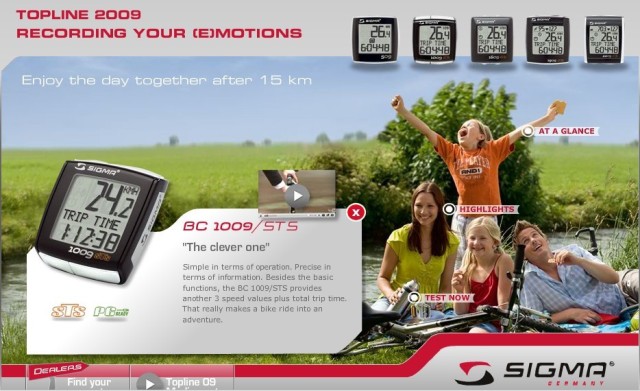 Tableau de bord vélo SIGMA - Ref 2421436 Image 52