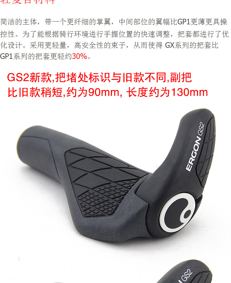 Poignées de vélo ERGON - Ref 2341109 Image 32