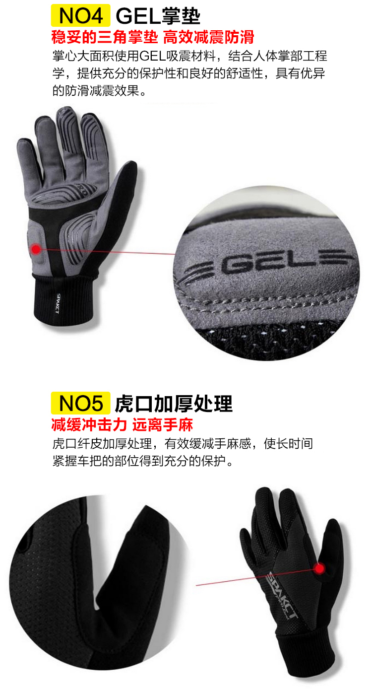 Gants de cyclisme homme SPAKCT - Ref 2246041 Image 28