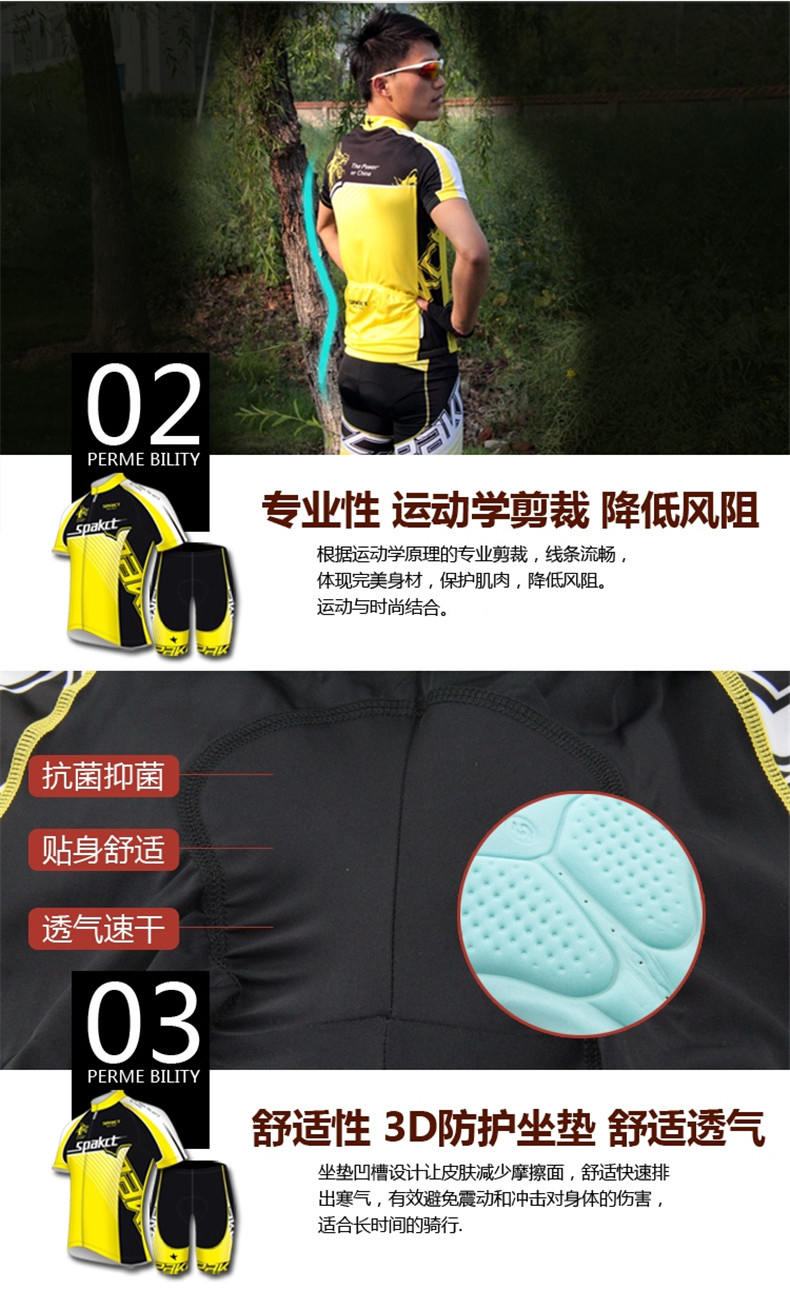 Tenue de cyclisme SPAKCT - Ref 2211777 Image 23