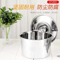 2021 new 2021 hotel box stainless steel chili jar round basin container seasiller commercial tuning