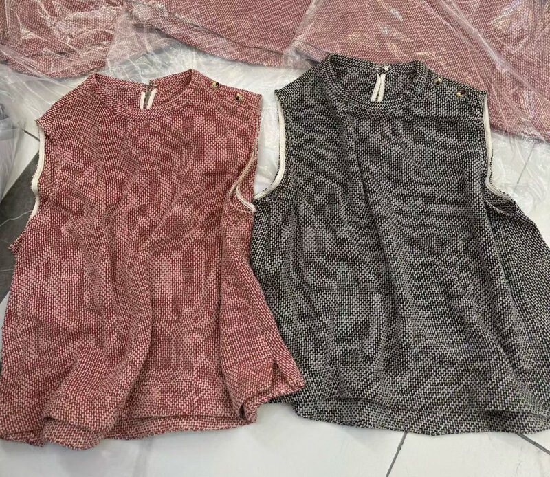Fashionable Retro Woven Style Round Neck Sleeveless Vest Women's Short Vest Jacket Knitted Waistcoat Fashionable Retro Woven Style Round Neck Sleeveless Vest Women's Short Vest Jacket Knitted Waistcoat