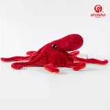 Милая плюшевая игрушка, реалистичная ручная кукла для рыбалки, осьминог, подарок на день рождения