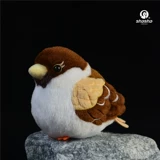 Милая игрушка, кукла, плюшевая модель животного, воробей, подарок на день рождения