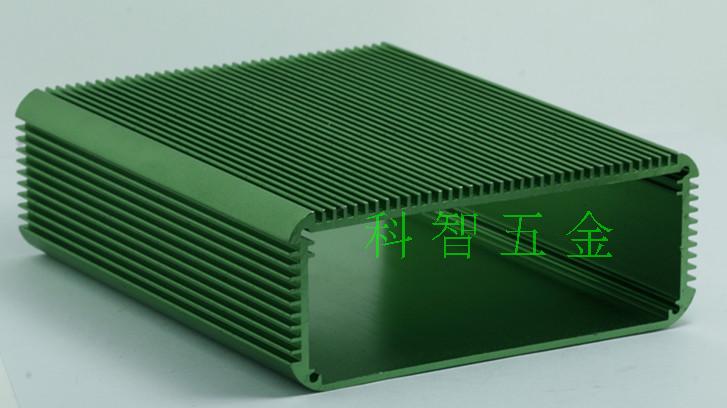 Manufacturer supply: power amplifier chassis heat dissipation aluminum extrusion material 120*45*120mm industrial power supply aluminum alloy shell