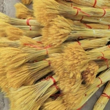 Натуральные пшеничные уши и сушеной цветочные букеты открытые ячмен