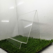 Transparent silk scarf display rack acrylic silk scarf display rack White Transparent optional counter towel rack commercial props