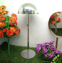 Manufacturer direct selling stainless steel cap frame Light hat frame Silver hat display rack cap button