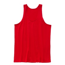 Middle-aged red male vest short-sleeved pure cotton old man cotton big red life year old man base underwear increase