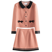 Single bundle large size womens small fragrance suit for women with slightly fat MM casual fashion matching two-piece set