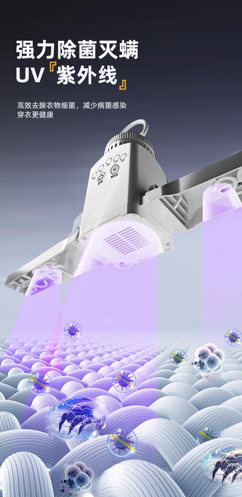 Сушилка для одежды 南极人烘干机家用小型速干衣服宿舍神器折叠便携衣架烘衣干衣机 NGGGN