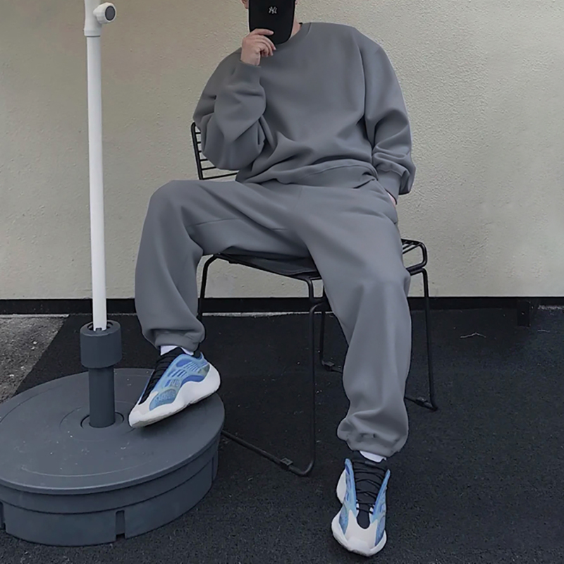 Kanye Yeezy Season6 American Style Autumn and Winter Loose High Street Jogger Sweatpants Casual Sports Trousers Trendy