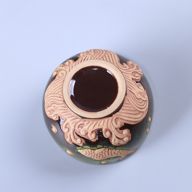 Household ceramic cups of tea one variable kung fu small teacups master single cup light tea bowl sample tea cup cup