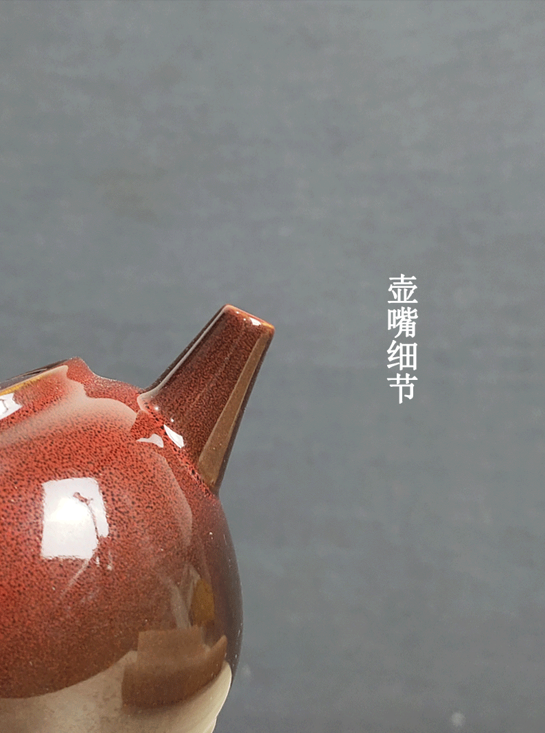 Up with ceramic teapot tea single pot home of kung fu tea set a single free private custom carved lettering