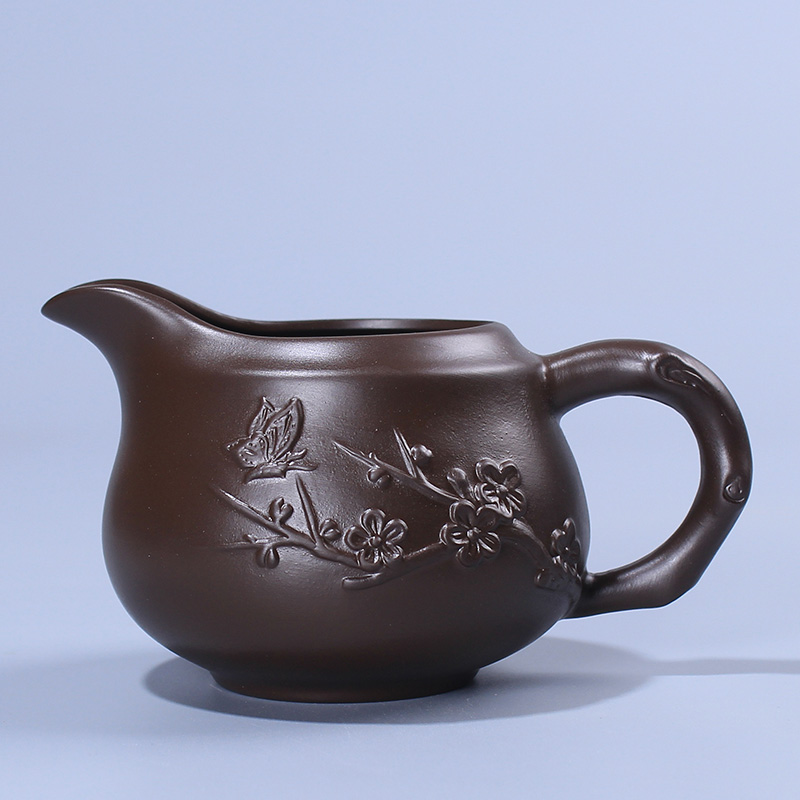 Violet arenaceous kung fu tea tea tray was fair keller of tea table with zero accessories checking ceramic tea sea and a cup of tea ware