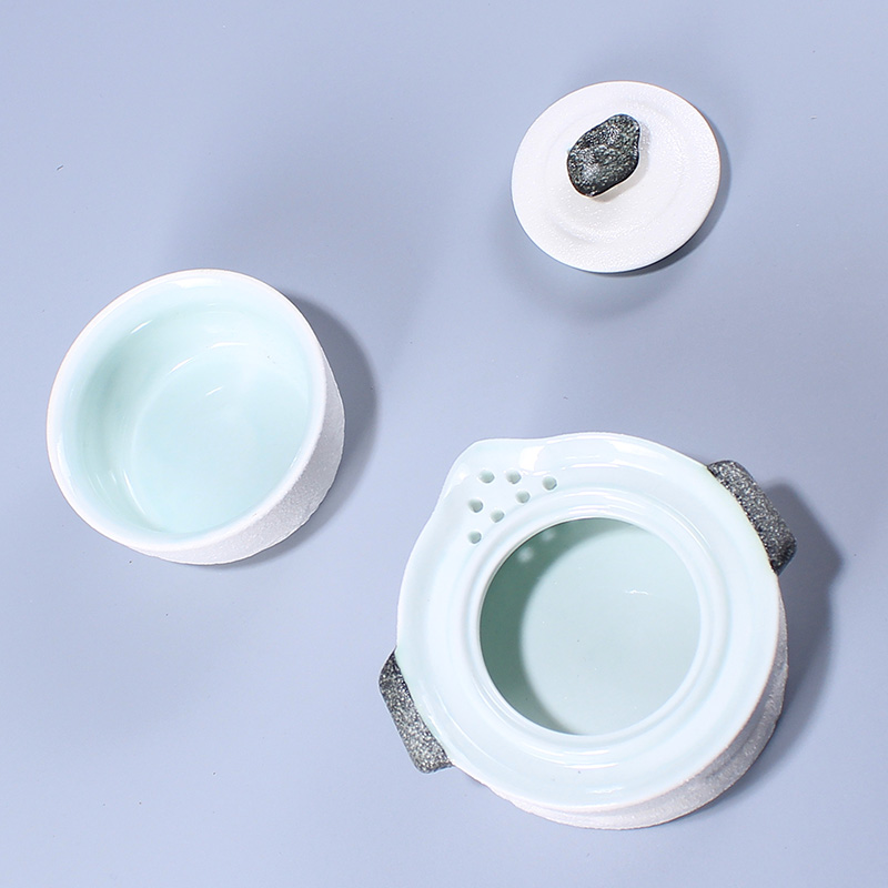 Crack cup portable ceramic snow travel easy is suing the home a pot of tea sets tea pot kung fu