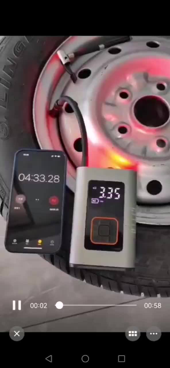 Насос для автомобильных шин