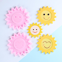 Sun chocolate silicone mold Sun cake decoration mold Sun mold smiley face mold