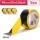 Mạnh mẽ 6 cuộn băng cảnh báo PVC ngựa vằn màu vàng và đen cảnh báo mốc nhãn dán logo mặt đất cảnh báo phân chia định vị băng dính cảnh báo vàng đen