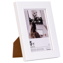 Deli photo frame wooden simple photo frame table decoration 6 inches 7 inches 10 inches frame wall hanging ins photo frame