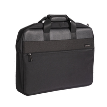 Deli laptop bag thickened shock-absorbing large-capacity briefcase Oxford bag information bag mens office bag document briefcase business zipper multi-layer conference large-capacity office supplies storage